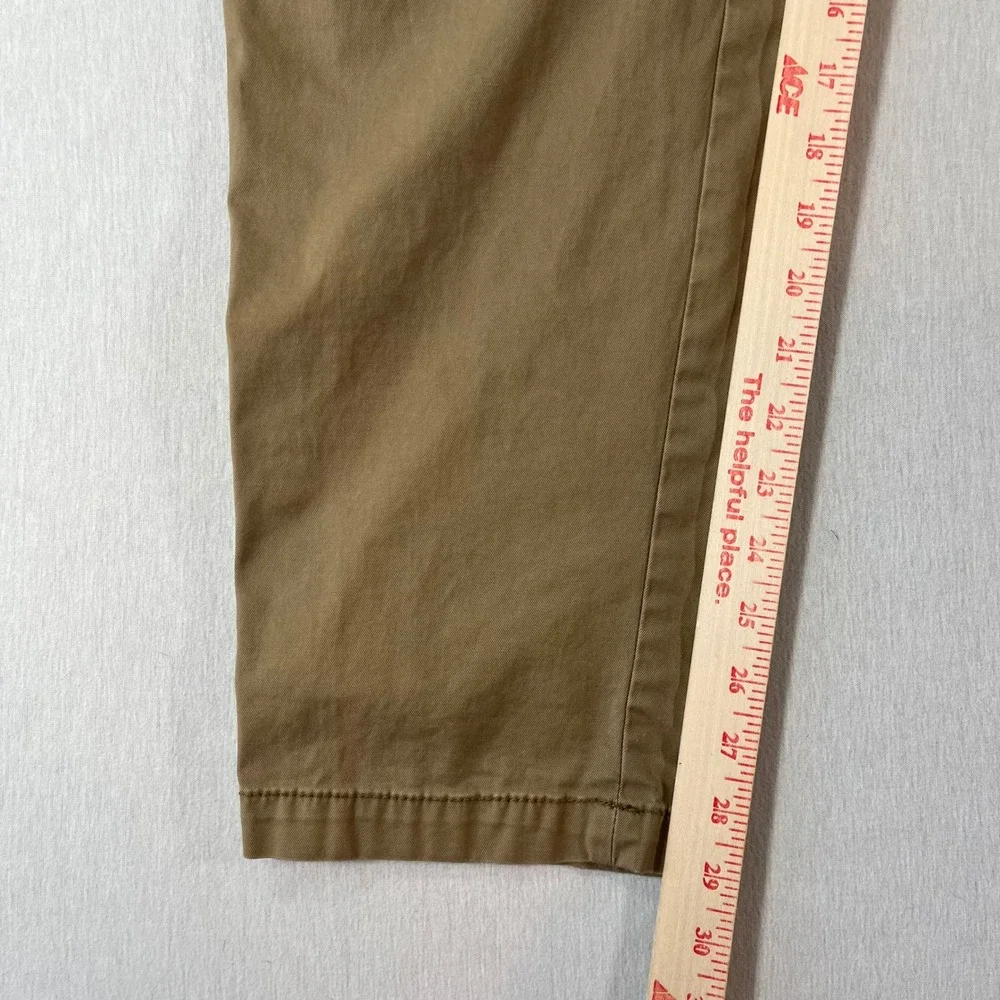 Banana Republic Pants Men 36x32 (Fit 36x29) Lived-In Chino Athletic Fit Khaki